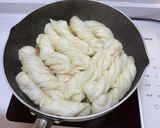 スペアリブとインゲン豆の煮込み料理と花巻作り方10写真