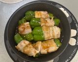 ワンパンで♪ピーマンの肉巻きチーズ作り方7写真