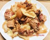 【鶏もも🐓】爽やか蒸し焼き🥬キャベツ消費🍋レモン作り方5写真