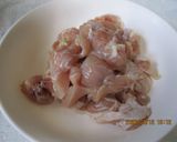 鶏もも肉パプリカピーマンのピリッと炒め😋作り方2写真