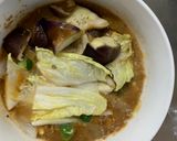 根菜茄子白菜中華風オイ味噌味温野菜サラダ作り方17写真