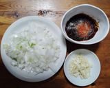 ニンニク味噌チャーハン作り方1写真