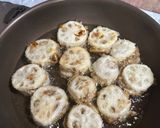 材料3つ❁⃘れんこんのツナねぎ挟み揚げ♬作り方15写真