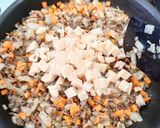 食感が癖になる☆蓮根トマト牛キーマカレー作り方11写真