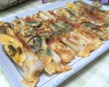 昆布の佃煮と大葉入り♪　ちくわのピカタ作り方4写真