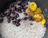 栗と黒豆の炊き込みご飯作り方5写真