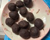 抹茶あんドーナツ作り方5写真