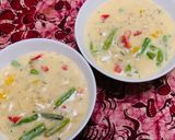ホワイトソースと野菜のパスタ作り方1写真