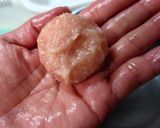 肉だけで簡単💫ふわふわミートボール作り方3写真