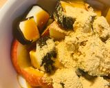 毎日のリンゴ●キャラメル＆きなこ＋アイス作り方1写真