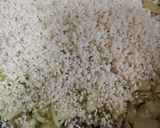 鶏もも肉ときのこのパエリア〜レモン添え作り方5写真