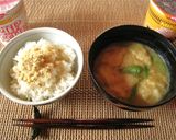 カップヌードルでアレンジごはんと味噌汁作り方13写真