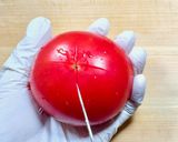 95℃「出汁しょうゆ」トマト冷製パスタ作り方28写真