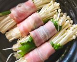 ザクザクえのきベーコン☆お弁当☆簡単副菜作り方1写真