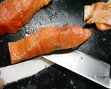 おにぎりリメイク!銀鮭だし茶漬け作り方1写真