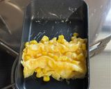コーンを入れた甘いだし巻き玉子焼き作り方4写真