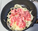牛肉と玉ねぎのポン酢炒め作り方4写真