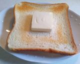 クリームチーズとケチャップのトースト作り方2写真