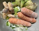 背徳飯！夜に食べたい辛ラーメン作り方1写真