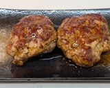 ふんわりかぼちゃハンバーグ〜照り焼きソース〜作り方9写真