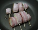 ズッキーニ ベーコン巻き作り方4写真
