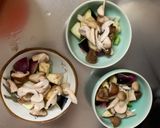 根菜茄子コク旨ビビンバ味温野菜サラダ作り方13写真