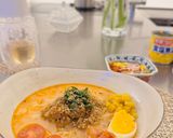 夏にぴったり冷やし坦々素麺（牛乳）作り方3写真
