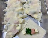 チーズinでシュウマイ皮のサクッと焼き♪作り方3写真