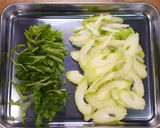 セロリがうまい🤭セロリと大葉の塩昆布和え作り方1写真