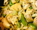 レトルト●鶏バジルソテー＆チーズカレー作り方2写真