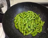 楽♪早♪ワンパン蒸し茹でえだまめ作り方7写真