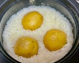 米と酒の蒸気で蒸す極上カボチャご飯作り方9写真