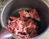 手間なし簡単！すき焼き風✨肉豆腐作り方5写真