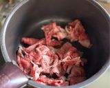 手間なし簡単！すき焼き風✨肉豆腐作り方5写真
