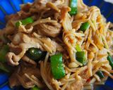 えのきと豚肉のピリ辛炒め作り方3写真