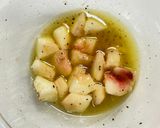 デパ地下風★桃と生ハムの贅沢マカロニサラダ作り方4写真