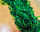 春菊の簡単胡麻和え作り方3写真