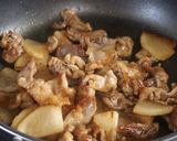 箸が止まらん♡豚こまと焼き大根の生姜焼き作り方4写真