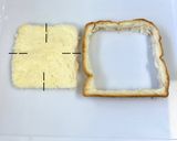 野菜たっぷりポテトサラダトースト作り方3写真