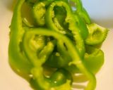 ジャガイモとピーマンのあっさり牛肉炒め作り方1写真