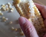 とうもろこし余す所なく実を取る方法作り方3写真