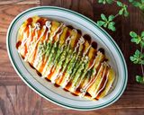 豚バラともやしのとん平焼き作り方8写真