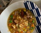 レンジ簡単洋風トマト油淋鶏味炒飯弁当作り方5写真