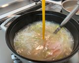 長ネギのカニ玉スープ作り方7写真