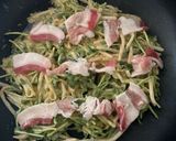 豆苗ともやしのお好み焼き作り方6写真
