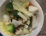 肉無チクワクリーミーオイトマト味野菜炒め作り方12写真