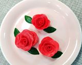 手作りマジパンで薔薇作り♪作り方12写真