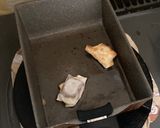餃子の皮でチョコバナナパイ作り方3写真