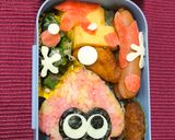 イカ弁当☆スプラトゥーンキャラ弁作り方10写真