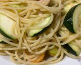 簡単　シーチキンとズッキーニの夏パスタ作り方10写真